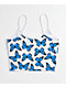 Petals by Petals and Peacocks Butterffly Effect White Spaghetti Strap Tank Top - Thumbnail image 2 of 4