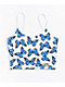 Petals by Petals and Peacocks Butterffly Effect White Spaghetti Strap Tank Top - Thumbnail image 1 of 4
