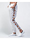Petals by Petals and Peacocks Butterfly Effect White Track Pants - Thumbnail image 3 of 5
