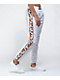 Petals by Petals and Peacocks Butterfly Effect White Track Pants - Thumbnail image 4 of 5
