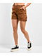 Petals by Petals and Peacocks Construct Painter Brown Shorts - Thumbnail image 4 of 5