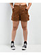 Petals by Petals and Peacocks Construct Painter Brown Shorts - Thumbnail image 8 of 8