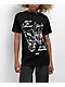 Petals by Petals and Peacocks Enjoy Life Black T-Shirt - Thumbnail image 1 of 4