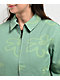 Petals by Petals and Peacocks Green Crop Work Jacket - Thumbnail image 3 of 5