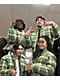 Petals by Petals and Peacocks Haze Green Flannel Puffer Jacket - Thumbnail image 5 of 5