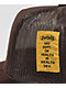 Petals by Petals and Peacocks Health Is Wealth Brown Trucker Hat - Thumbnail image 4 of 4