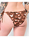 Petals by Petals and Peacocks Inverted Butterfly Brown Cheeky Bikini Bottom - Thumbnail image 4 of 6