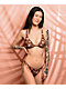 Petals by Petals and Peacocks Inverted Butterfly Brown Cheeky Bikini Bottom - Thumbnail image 5 of 6
