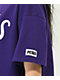 Petals by Petals and Peacocks Peace Love Tennis Purple Crop T-Shirt - Thumbnail image 3 of 4