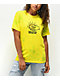 Petals by Petals and Peacocks Shine On Yellow & Green Tie Dye T-Shirt
