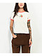 Peter Rabbit Love Strawberry Ringer White Crop T-Shirt - Thumbnail image 1 of 3