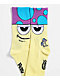 Petty Snacks Shroom Yellow Crew Socks - Thumbnail image 3 of 3