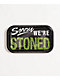 Petty Snacks Sorry We're Stoned Tray - Thumbnail image 1 of 2