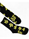 Petty Snacks Sweet Leaf Black Crew Socks - Thumbnail image 2 of 2