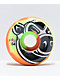 Pig 54mm 101a Green & Orange Swirl Skateboard Wheels