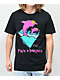 Pink Dolphin x After School Special Double Dolphin Black T-Shirt - Thumbnail image 1 of 5