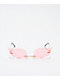 Pink Feather Sunglasses