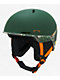 Pit Viper Actualbush Brainstorm Green & Camo Snowboard Helmet - Thumbnail image 1 of 4