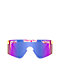 Pit Viper The 2000s Aftershock Polarized Blue & Purple Sunglasses - Thumbnail image 2 of 3