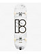 Plan B Gustavo White Marble Twin 8.0" Assembled Skateboard Complete - Thumbnail image 1 of 2