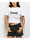 Playboy Chain White Crop T-Shirt - Thumbnail image 1 of 3
