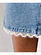 Playboy Lace Up Denim Mini Skirt - Thumbnail image 5 of 5