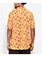 Poler Aloha Mushroom Orange Short Sleeve Button Up Shirt - Thumbnail image 2 of 3