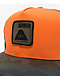 Poler Camp Vibes Print Patch Orange & Camo Snapback Hat - Thumbnail image 3 of 3