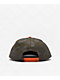 Poler Camp Vibes Print Patch Orange & Camo Snapback Hat - Thumbnail image 2 of 3