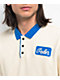 Poler Hortons Cream & Blue Polo Shirt - Thumbnail image 3 of 3