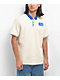 Poler Hortons Cream & Blue Polo Shirt - Thumbnail image 1 of 3