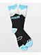 Poler Mountain Black & Blue Crew Socks