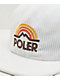 Poler Mountain Rainbow White Corduroy Snapback Hat - Thumbnail image 3 of 3