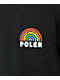 Poler Rainbow Logo Black T-Shirt - Thumbnail image 3 of 3