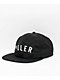 Poler State Nylon Black Snapback Hat - Thumbnail image 1 of 2