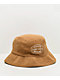 Poler Vibes Brand Brown Corduroy Bucket Hat - Thumbnail image 1 of 3