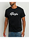 Porfa Raised Black T-Shirt - Thumbnail image 2 of 3