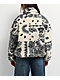 Pretty Garbage Chris White Sherpa Zip Jacket - Thumbnail image 2 of 5