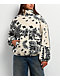 Pretty Garbage Chris White Sherpa Zip Jacket - Thumbnail image 1 of 5