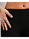 Pretty Garbage Talia Black Capri Pants - Thumbnail image 3 of 6