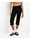 Pretty Garbage Talia Black Capri Pants - Thumbnail image 1 of 6