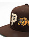 Primitive Altar Brown Snapback Hat - Thumbnail image 3 of 4