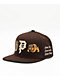 Primitive Altar Brown Snapback Hat - Thumbnail image 1 of 4
