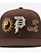 Primitive Badlands Brown Snapback Hat - Thumbnail image 3 of 4