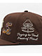 Primitive Badlands Brown Snapback Hat - Thumbnail image 4 of 4