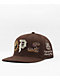 Primitive Badlands Brown Snapback Hat - Thumbnail image 1 of 4