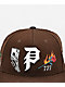 Primitive Blackjack Brown Snapback Hat - Thumbnail image 3 of 4