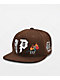Primitive Blackjack Brown Snapback Hat - Thumbnail image 1 of 4