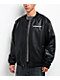 Primitive Borough Black Faux-Leather Jacket - Thumbnail image 2 of 7