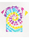 Primitive Ceremony Blue, Purple & Yellow Tie Dye T-Shirt